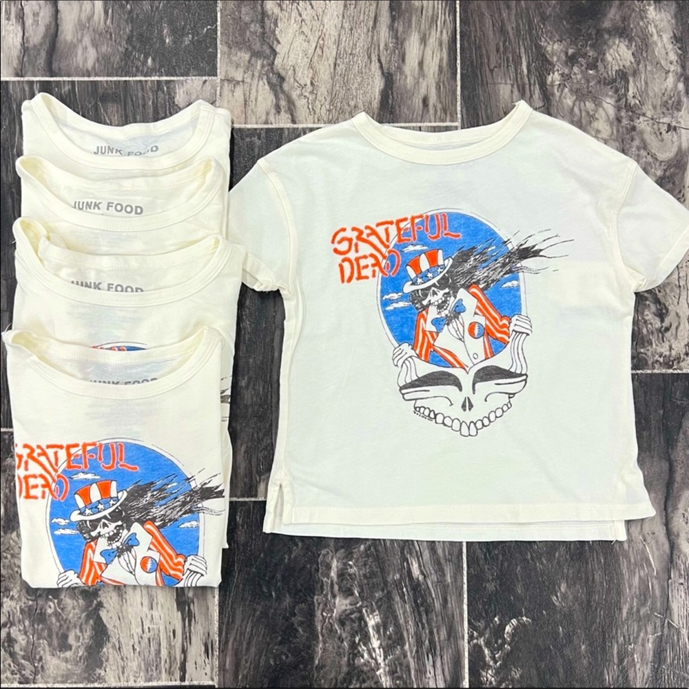 ⚡️🆕 Grateful Dead SYF kids T-Shirt NWT side slits XS-XL available ooak